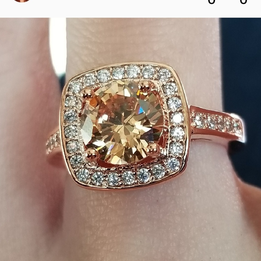 New Morganite ring